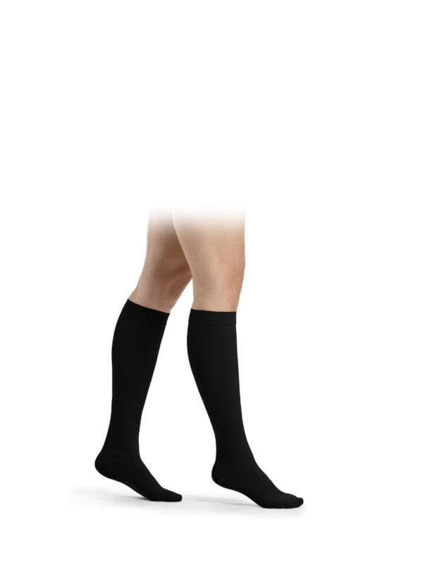 MEIA ELASTICA ATÉ AO JOELHO par (PRETO, S, CURTO)