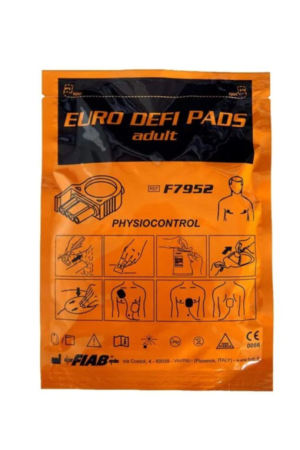 Par de Eletrodos p/ Desfibrilhador