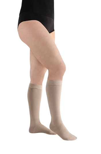 Meia elastica pelo joelho classe2 (PE ABERTO, II, EXTRA CURT)