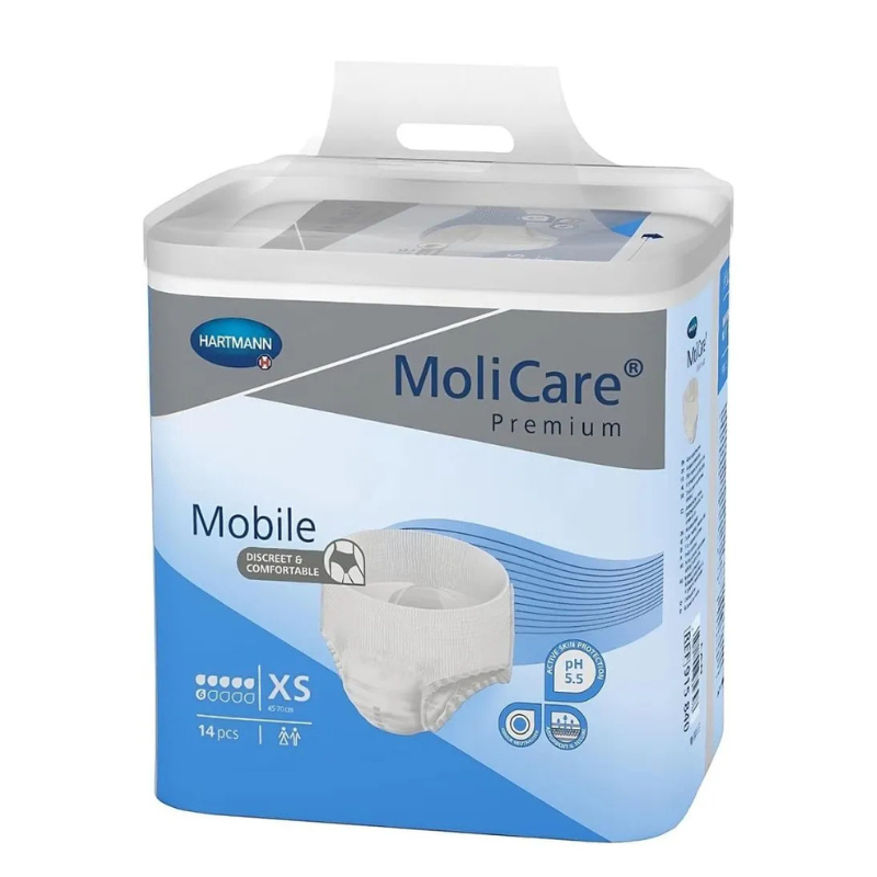 MoliCare® Premium Mobile 6 Gotas - Fralda cueca (14 unid.)