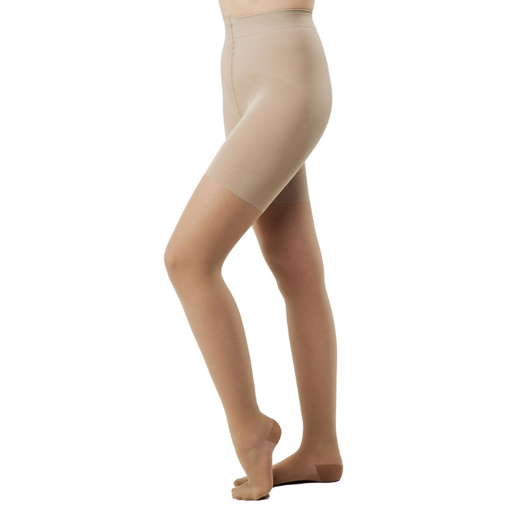 Collant elástico classe 1 (XS, NORMAL, BEGE)