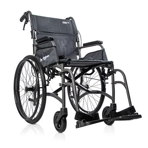 Cadeira de Rodas Aluminio - Roda 560 (45, CINZA)