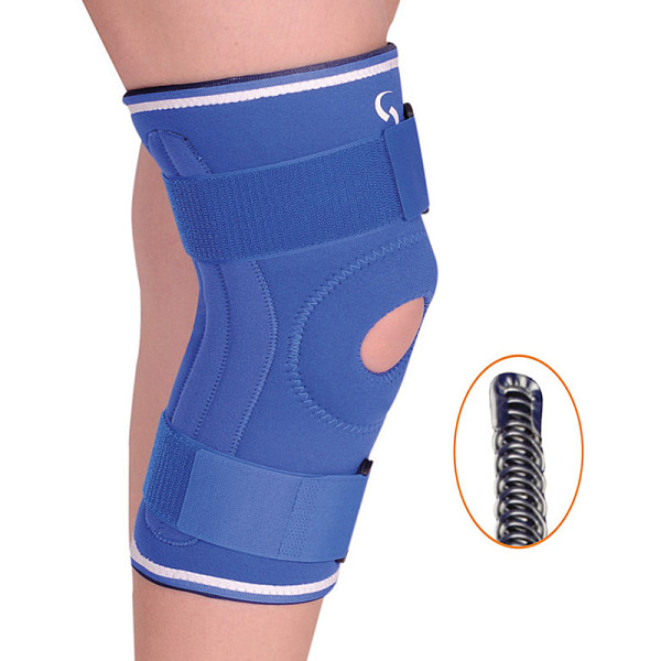 Joelheira Neoprene c/ Rotula aberta barra flexíveis (M)