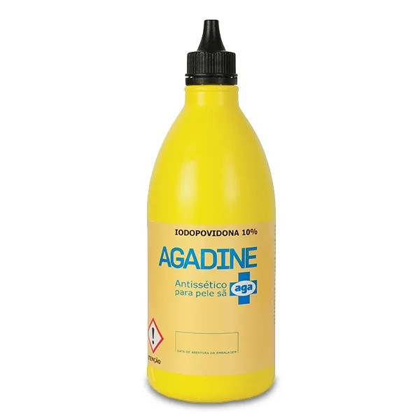 Iodopovidona Solução Dérmica 500ML AGA