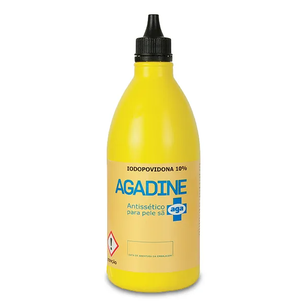 Iodopovidona Solução Dérmica 500ML AGA