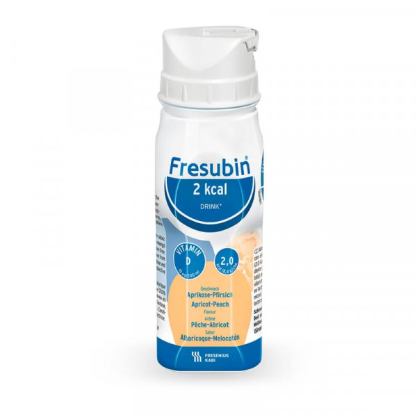 Fresubin 2Kcal Drink Pêssego/Alperce 4x200ml
