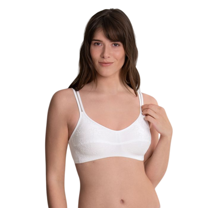 ANITA 5362X - Sutiã para Mastectomia sem Aro (80, A, BRANCO)