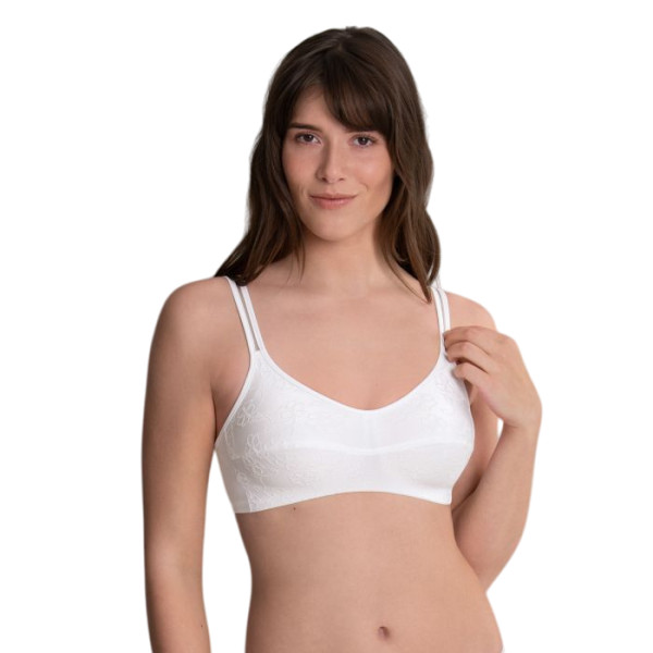 ANITA 5362X - Sutiã para Mastectomia sem Aro (80, A, BRANCO)