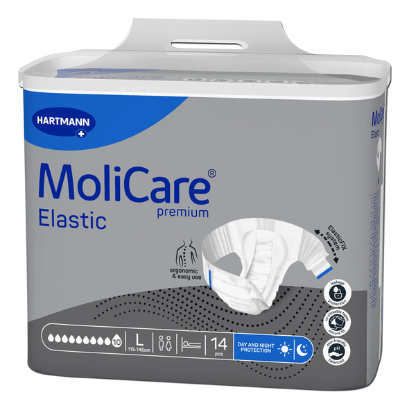 MoliCare® Premium Elastic 10 Gotas (L)