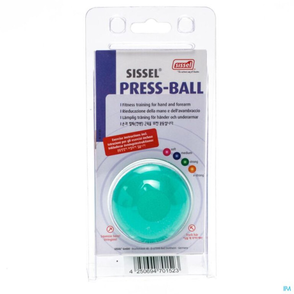 Bola Press-Ball Sissel Strong Verde 162.007