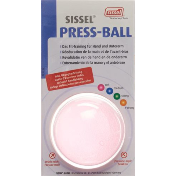 Bola Press-Ball Sissel Soft Rosa 162.005
