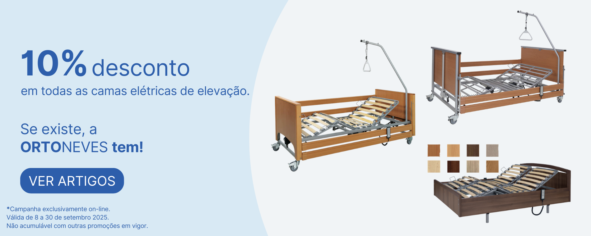 Promoção Camas Elétricas Elevação