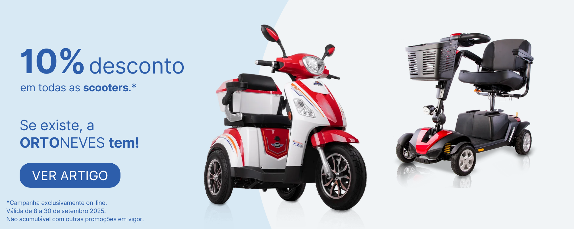 Promoção Scooters
