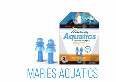 Maries Aquatics Tampões Borracha - 2 unidades