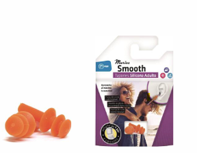 Maries Smooth Tampões de Silicone Adultos c/ aplicador- 2 unidades