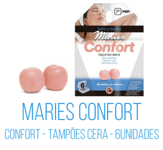 Maries confort Tampões Cera - 6 unidades
