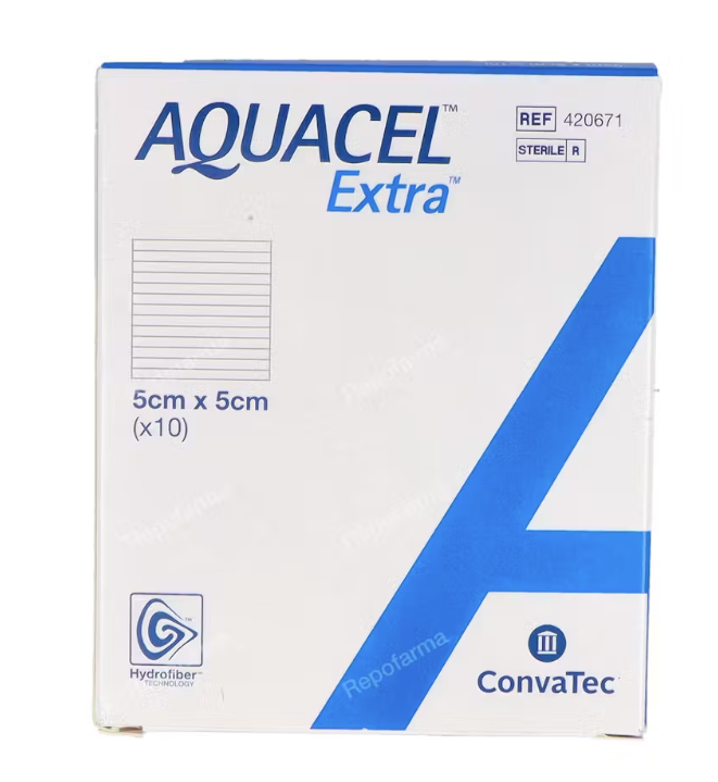 Aquacel extra 5x5cm (cx.10)