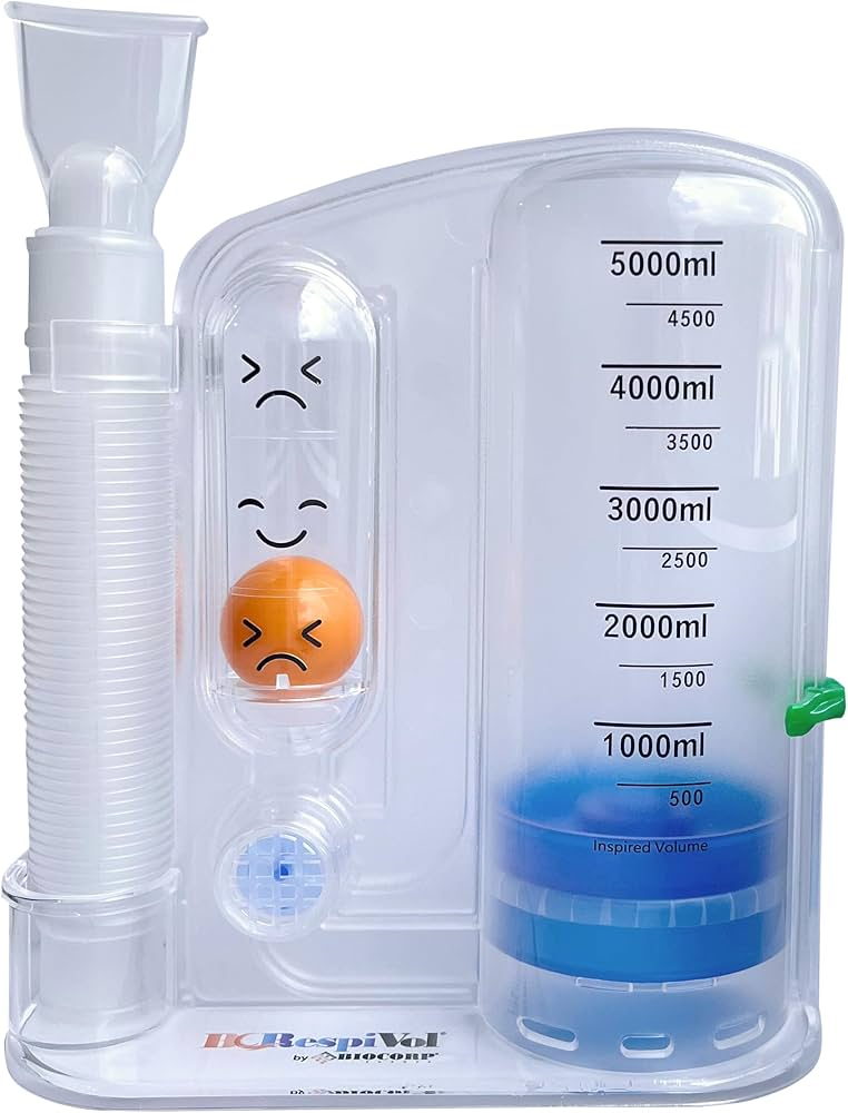 Inspirometro de Incentivo Respovol 5000cc
