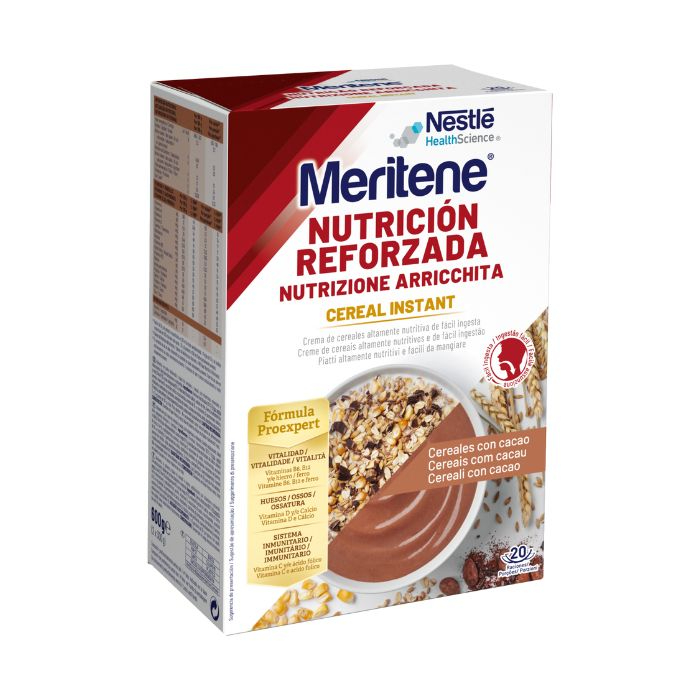 Meritene cereal instant.cacau 600gr