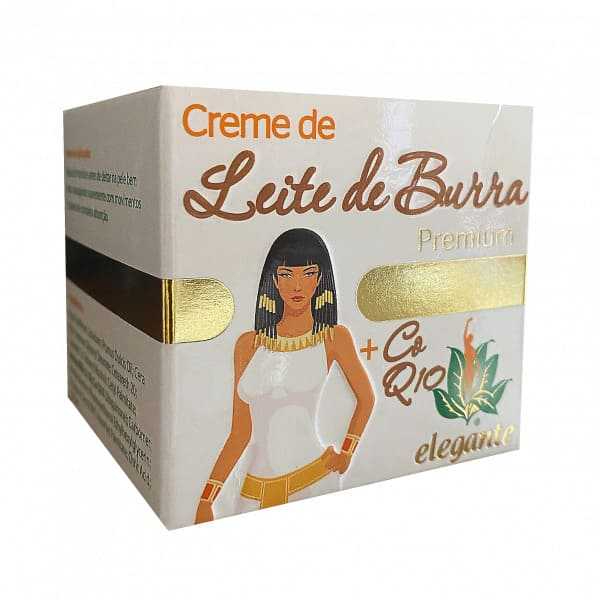 Elegante Creme Leite de Burra +Q10 50ml