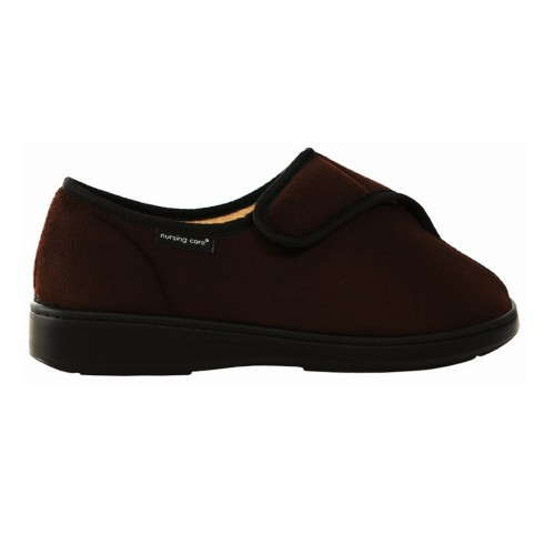 Sapato textil castanho (37)