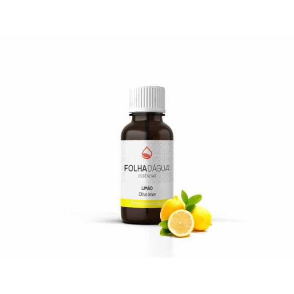 Óleo Essencial Limão Bio 10ml Folha D'Agua