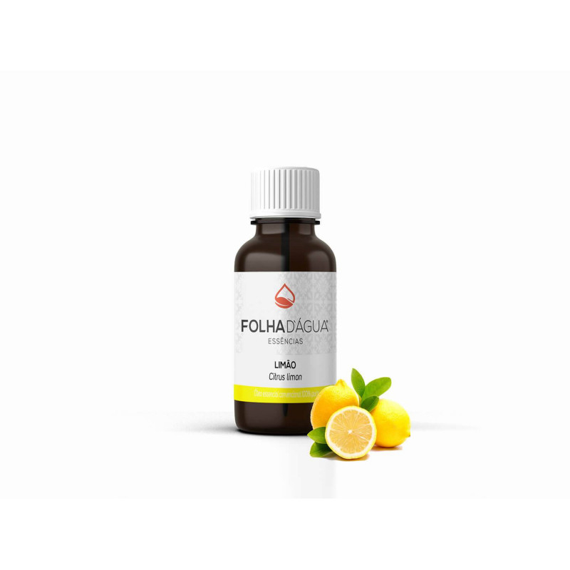 Óleo Essencial Limão Bio 10ml Folha D'Agua