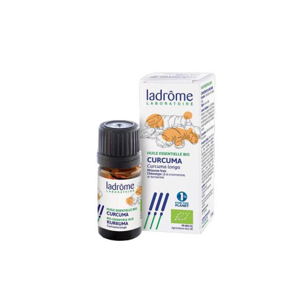 Óleo Essencial Cúrcuma BIO 5ml Ladrôme