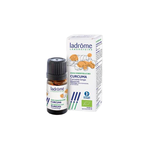 Óleo Essencial Cúrcuma BIO 5ml Ladrôme