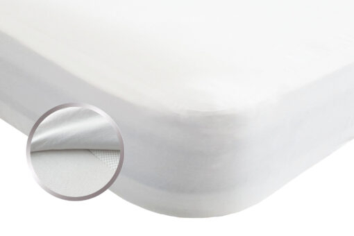 Resguardo de Colchão 150x200 cm | Malha Jersey Suave com Membrana PU Impermeável