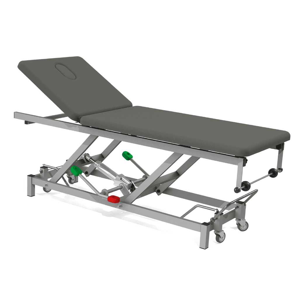 Divã Hidráulico Tripartido | Marquesa c/ 3 Secções e Ajuste Hidráulico | Ref. 10.dv.1657