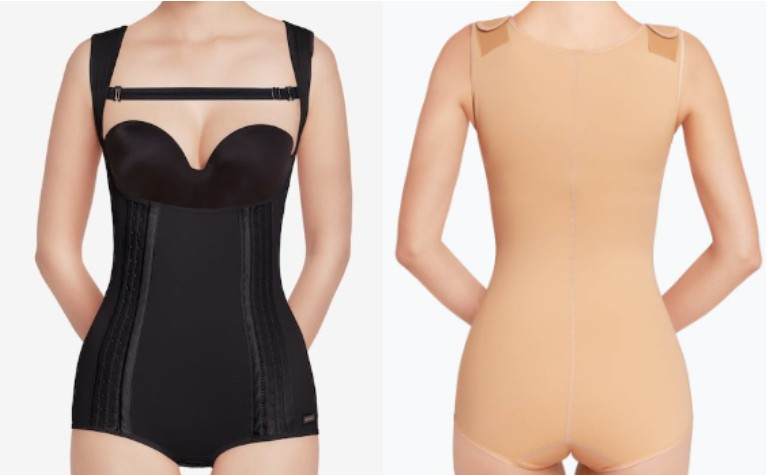 Cinta Pós-Cirurgia Lipoaspiração VOE 4008E | Contenção Abdominal e Flancos | Hipoalergénica