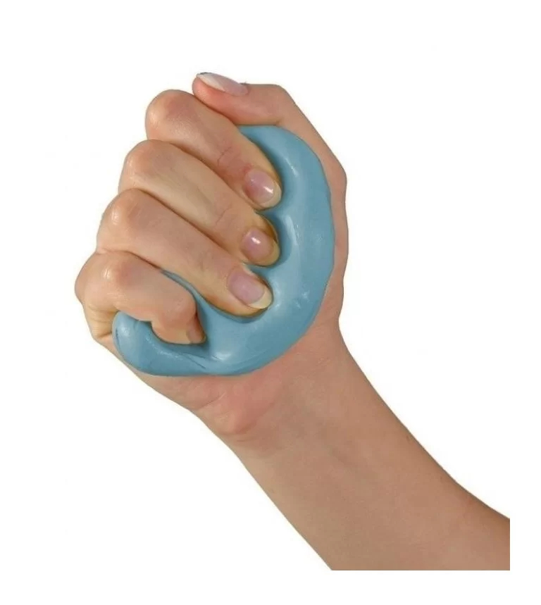 Silicone Theraflex Mãos Azul/X- Firme 450g