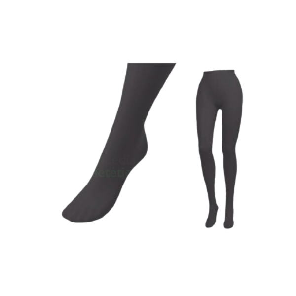 Meias de Compressão Juzo Compressana Calypso AG 140 Den/9017  (I, PRETO)