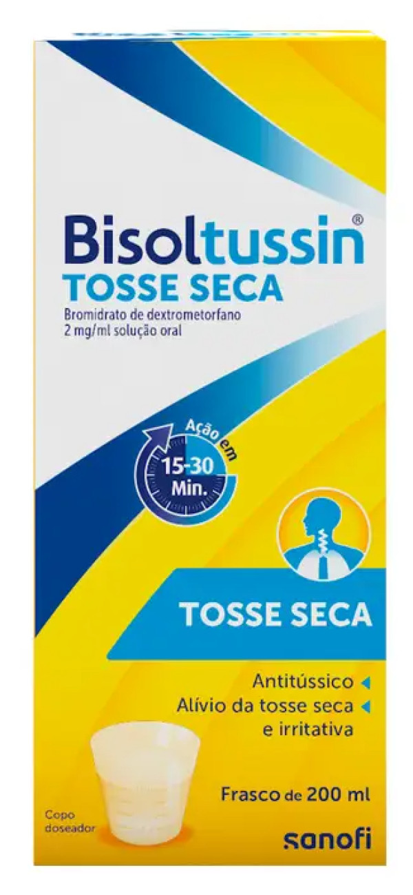 Bisoltussin 2ml tosse seca solução Oral