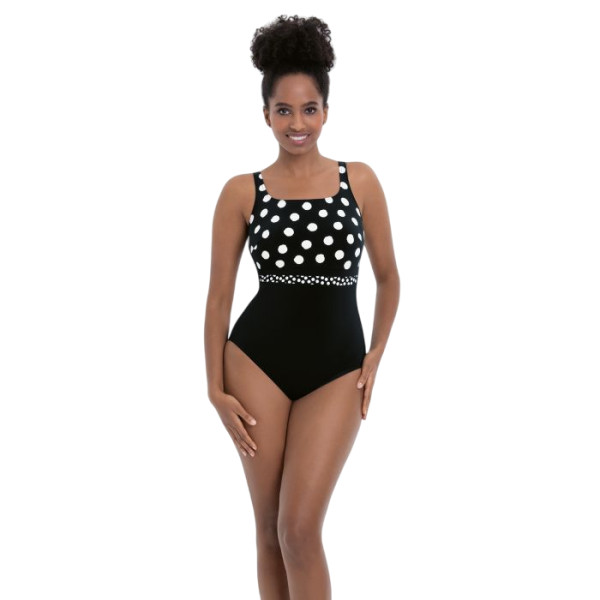 Fato de Banho p/ Protese preto/branco (004.003) (B, 40)