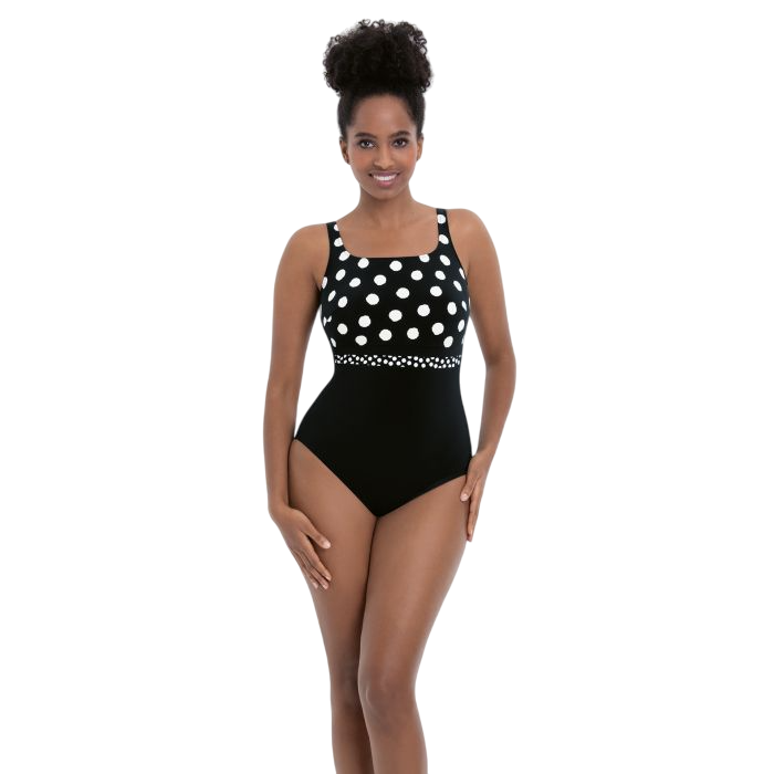 Fato de Banho p/ Protese preto/branco (004.003) (B, 40)