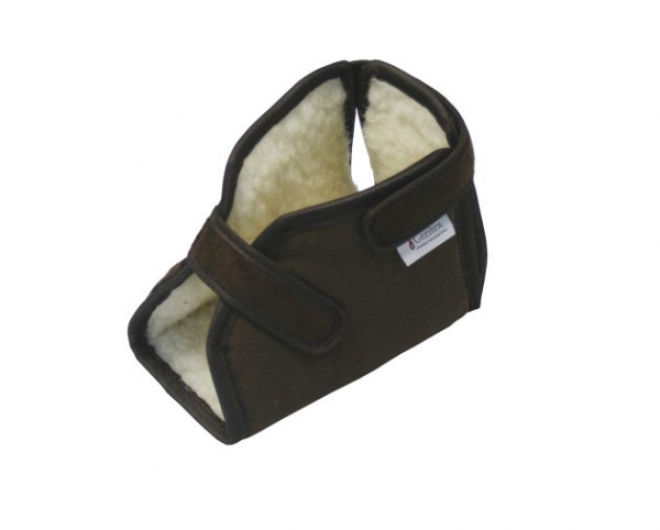 Calcanheira Anti escaras lã Natural slim