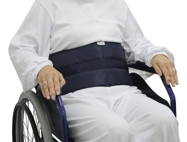 Cinto de segurança abdominal para cadeira rodas