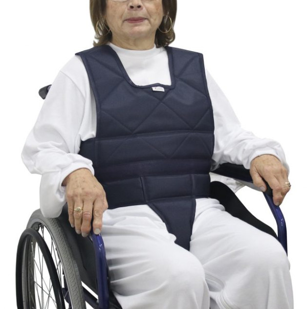 Colete segurança completo p/cadeira rodas -premium