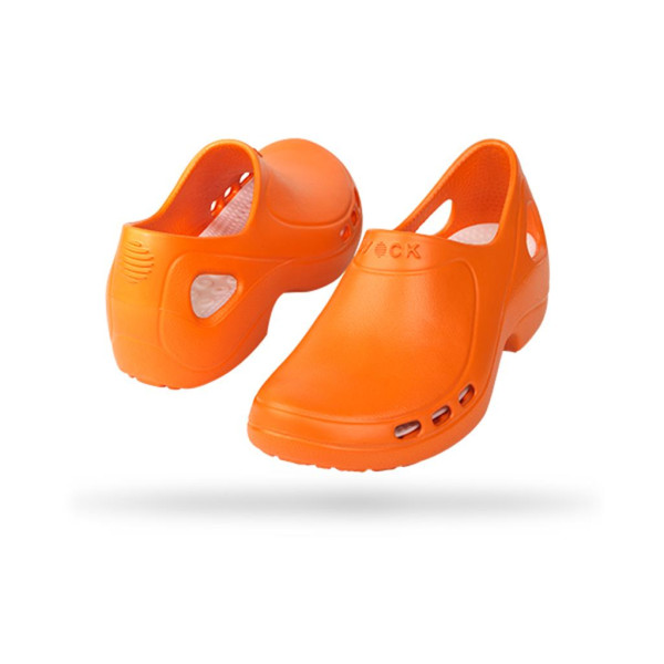Sapato hospitalar super leve Everlite (42, LARANJA)
