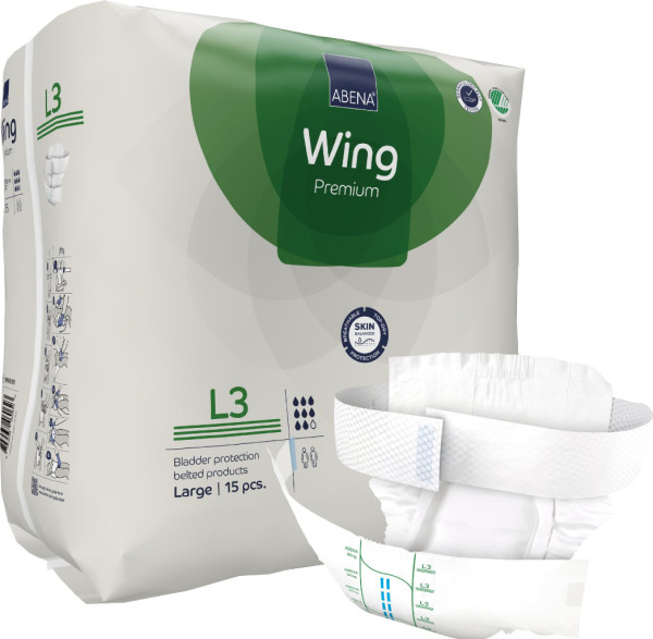 Abena fralda abri-wing air plus L2 x14