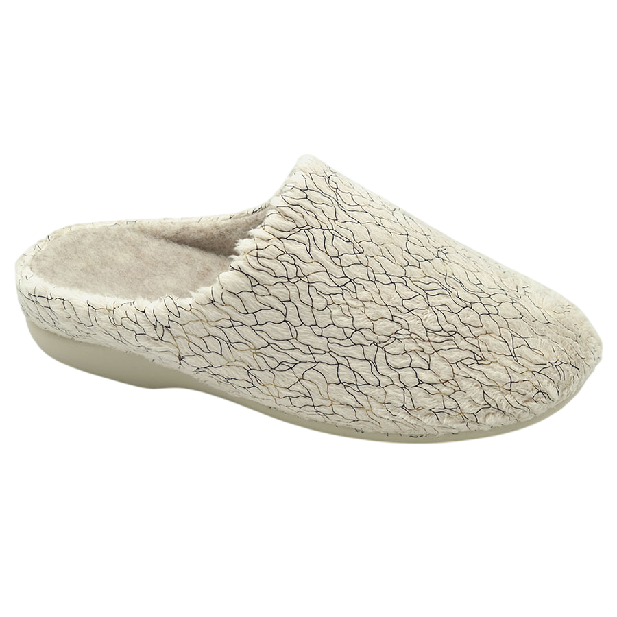 Chinela de quarto ortopedica | FLEXMOVE 112941(36, BEGE)