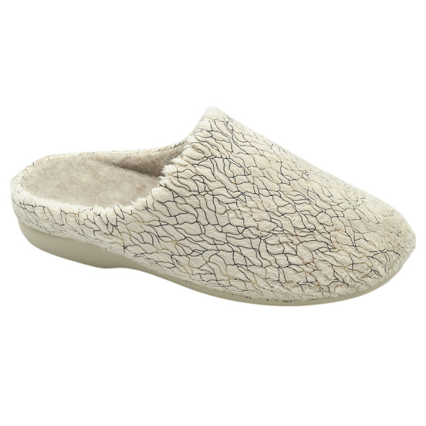 Chinela de quarto ortopedica | FLEXMOVE 112941 (38, BEGE)