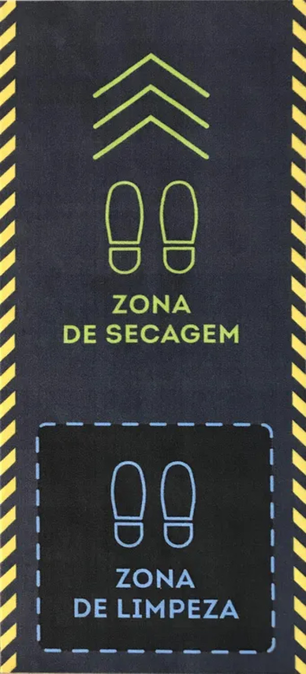 Tapete limpa e desinfeta 65x150