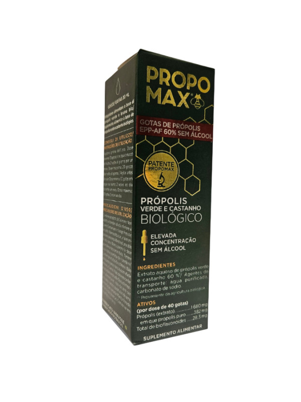 Lehning Própomax Imunidade 60% – Própolis Verde e Castanho (Sem Álcool) – 30ml