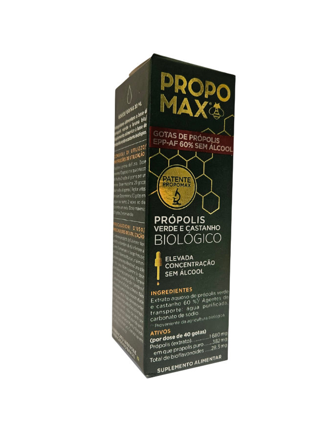Lehning Própomax Imunidade 60% – Própolis Verde e Castanho (Sem Álcool) – 30ml