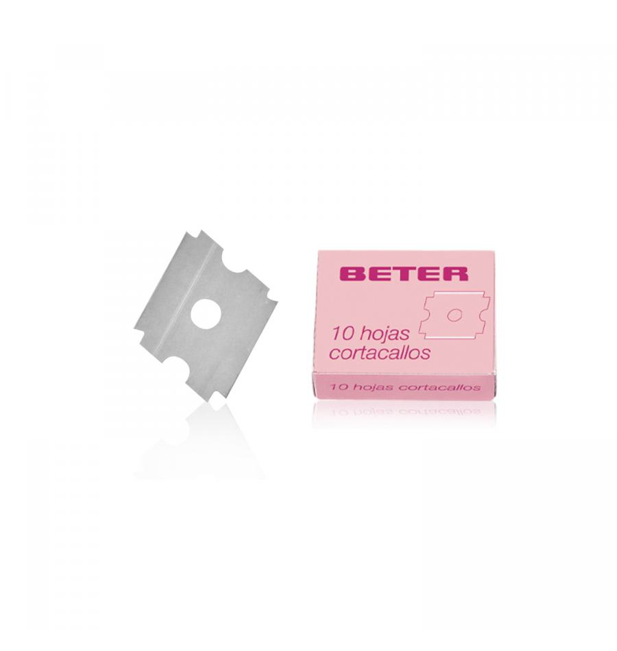 Pack 10 Lâminas de Reposição para Corta-calos Beter