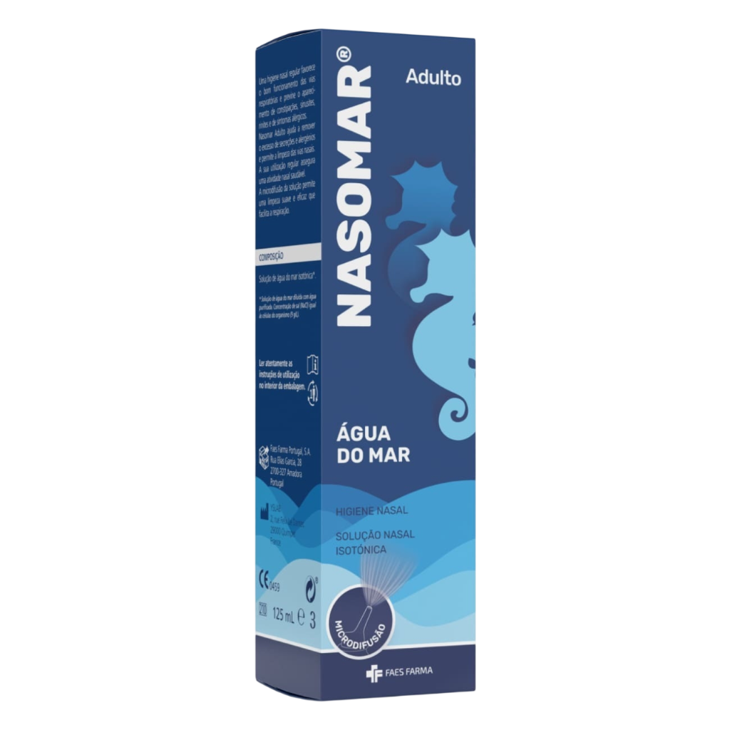 Nasomar Adulto Spray Água do Mar 125ml