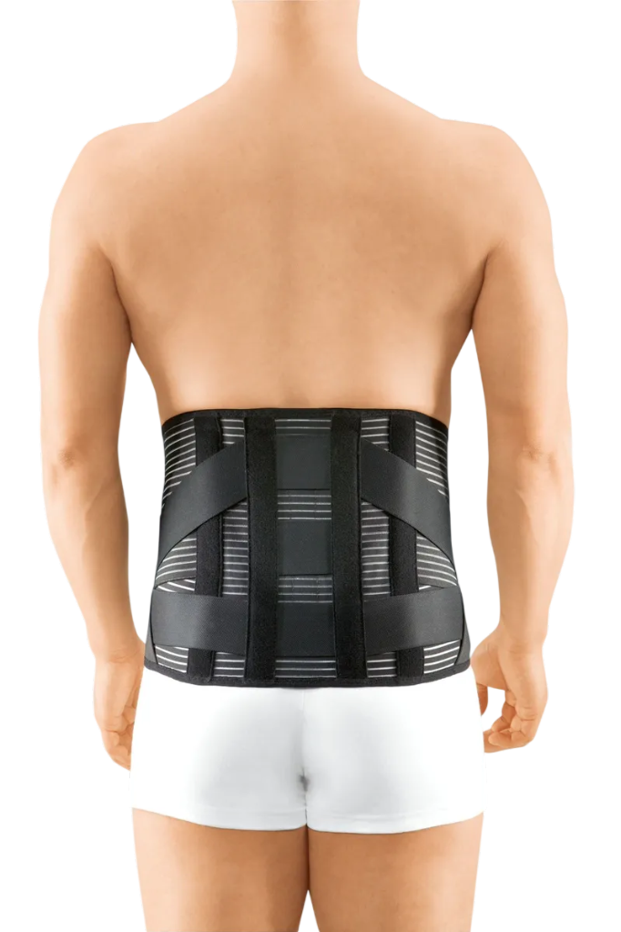 Lumbamed® stabil - Cinta de apoio lombar (26cm, preto) (III)